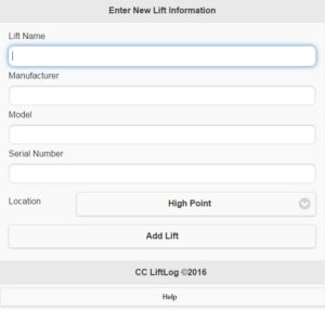 New Lift Info