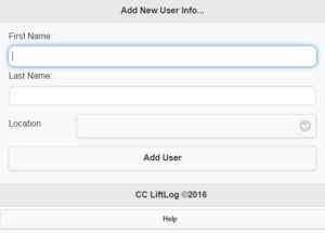 New User Info